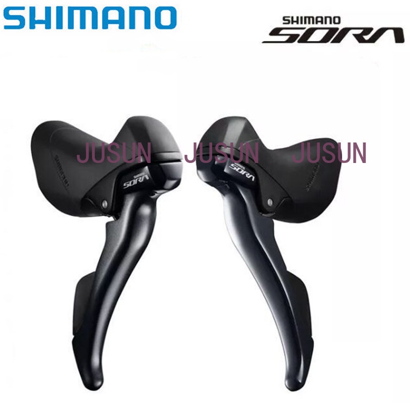 Ready stock]Shimano Sora ST-R3000 2×9 Speed Road Bike STI Shifter