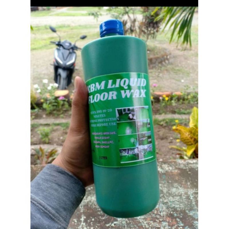 KBM LIQUID FLOOR WAX Free foam/brush Shopee Philippines