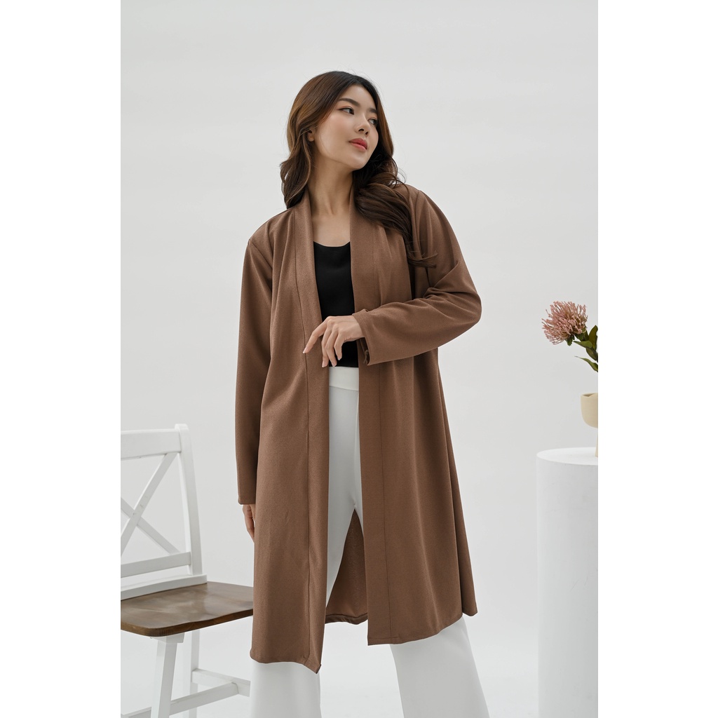 Immi - Joycelyn midi cardigan/outer basic Women (405 Her) | Shopee ...