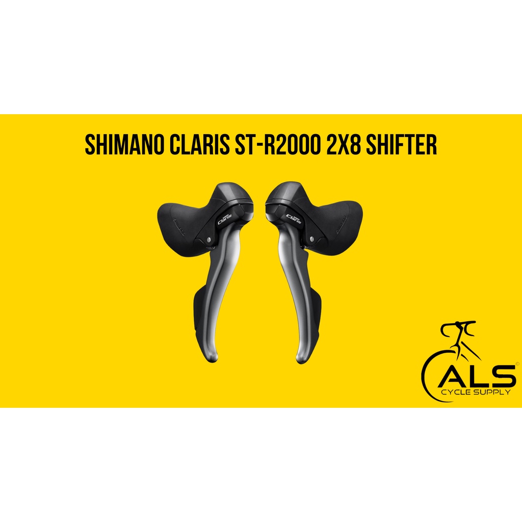 SHIMANO CLARIS ST-R2000 2X8 SPEED | Shopee Philippines