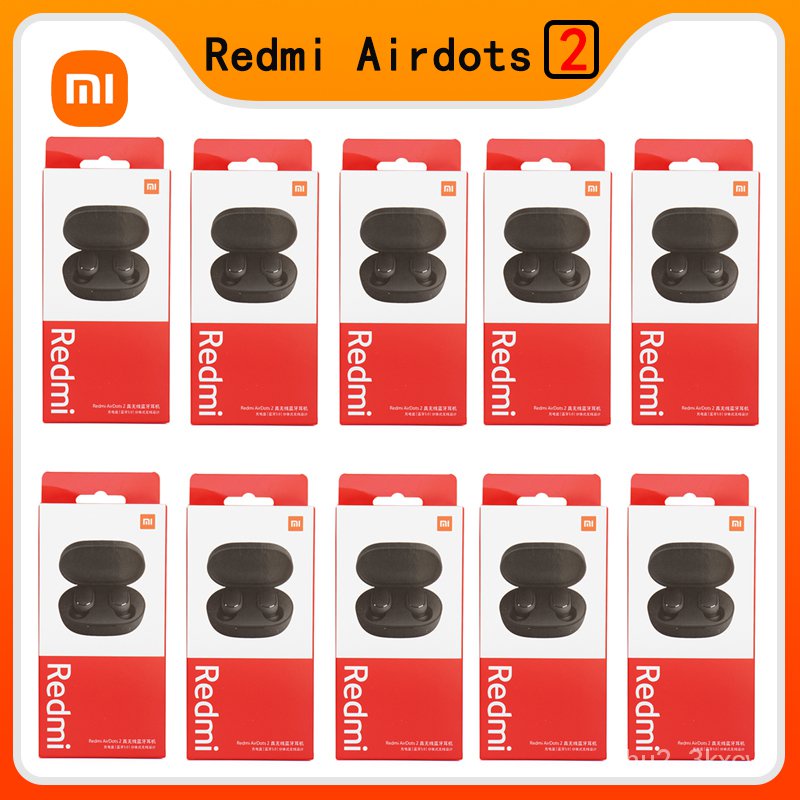 10 Pieces Wholesale Xiaomi Redmi Airdots 2 TWS Bluetooth Earphone