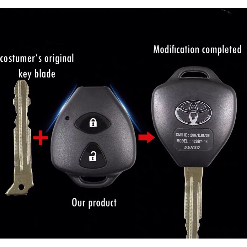 Modified Toyota WISH/COROLLA/Innova/Fortuner/Camry etc.2/3/4/ Buttons ...