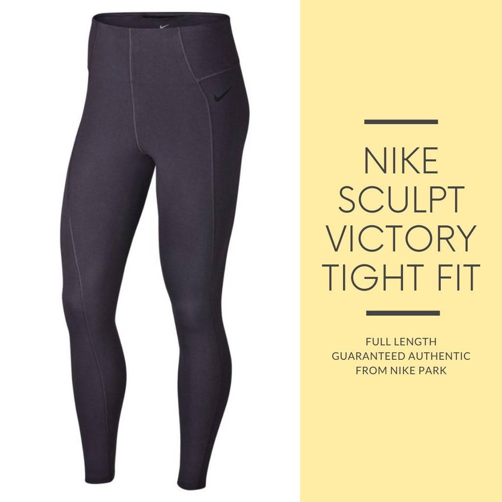 The nike sculpt store victory tight fit