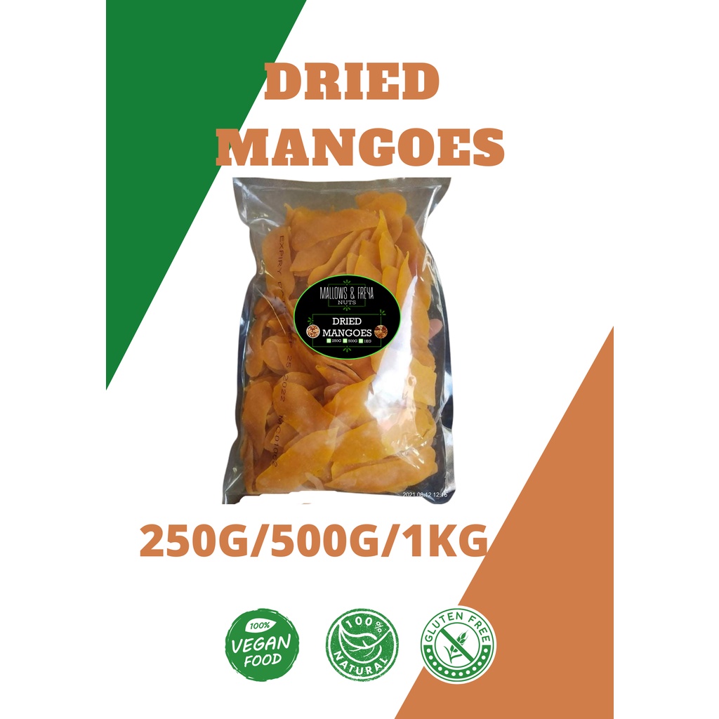 DRIED MANGOES (1KG/500G/250G) Shopee Philippines