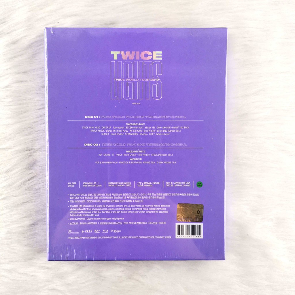 TWICE LIGHTS Twicelights - Twice World Tour In Seoul 2019 Blu-ray