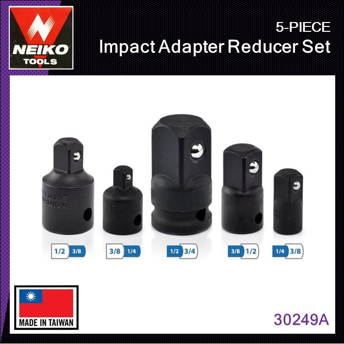 Neiko 5-piece Impact Adapter and Reducer Set - 30249A | Shopee Philippines