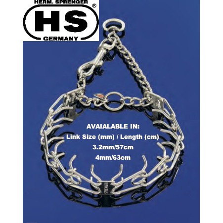 Herm Sprenger Stainless Prong Collar w S hook Shopee Philippines