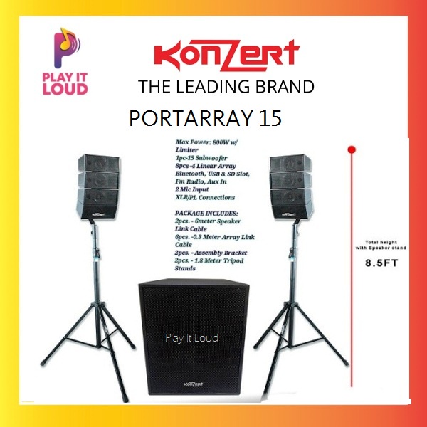 Konzert line sale array