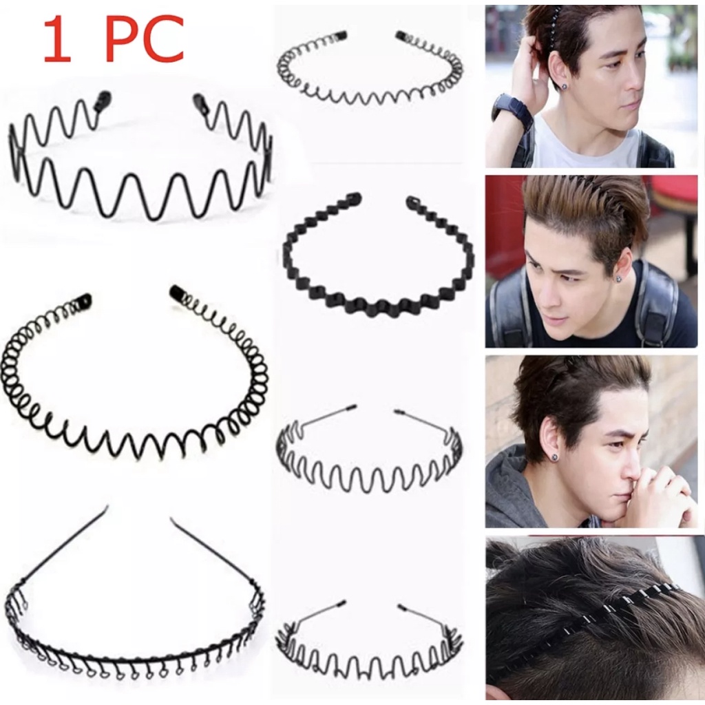 100% Belief Metal Hairband Headband Men Women Metal Sports Fitness Cool ...