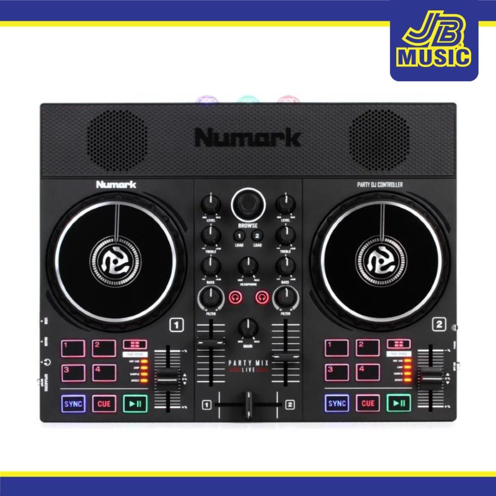 Numark Party Mix Live DJ Controller with Builtin Light Show