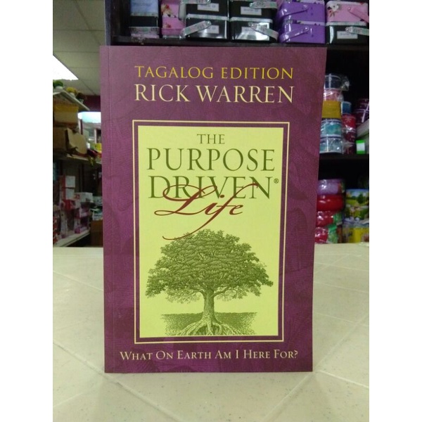 The Purpose Driven Life Tagalog Edition Shopee Philippines