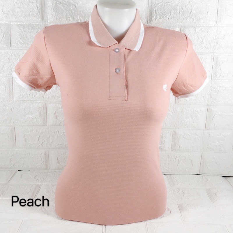 Plain womens hot sale polo shirts