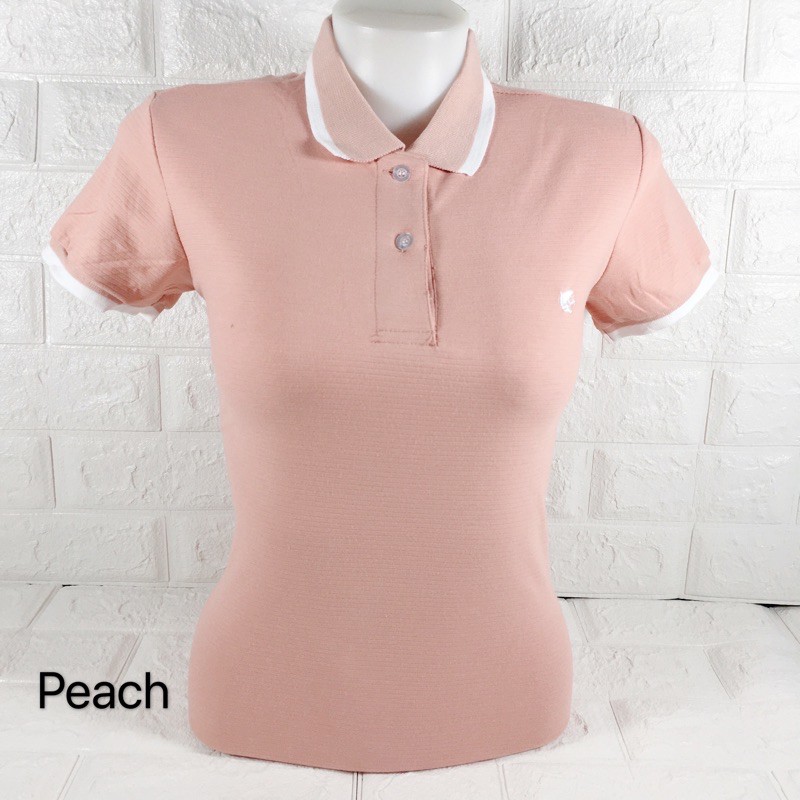 Plain womens hot sale polo shirts