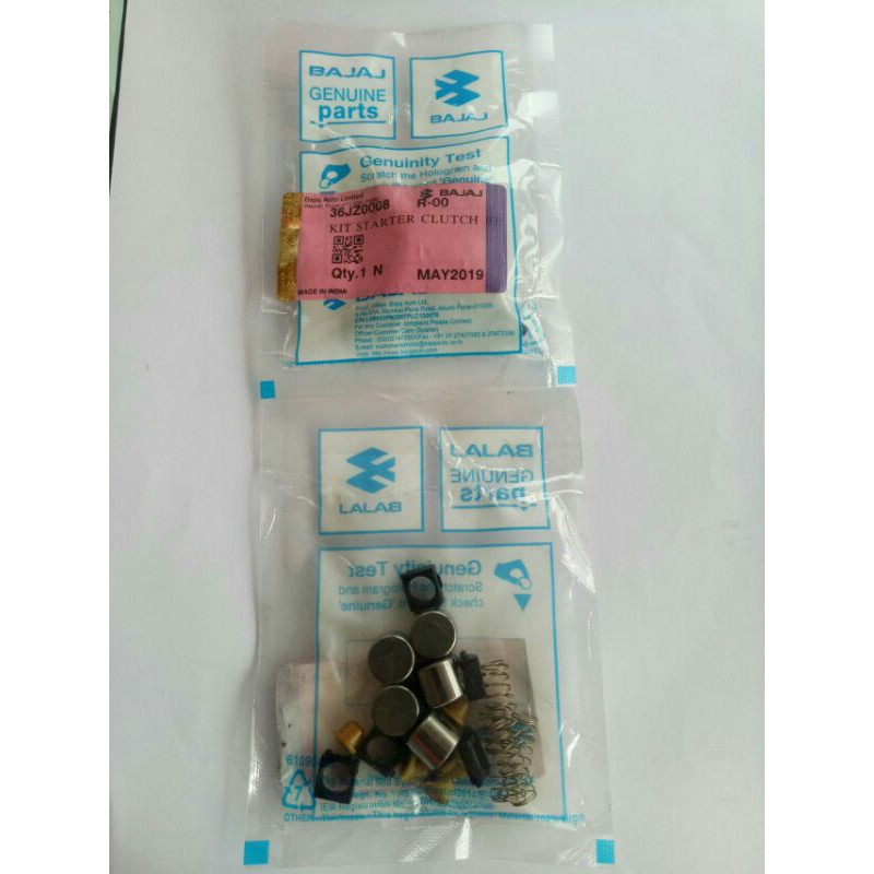 Starter Clutch Repair Kit CT 125 / Rouser 135 / 180 / 200 / 220 / Boxer ...
