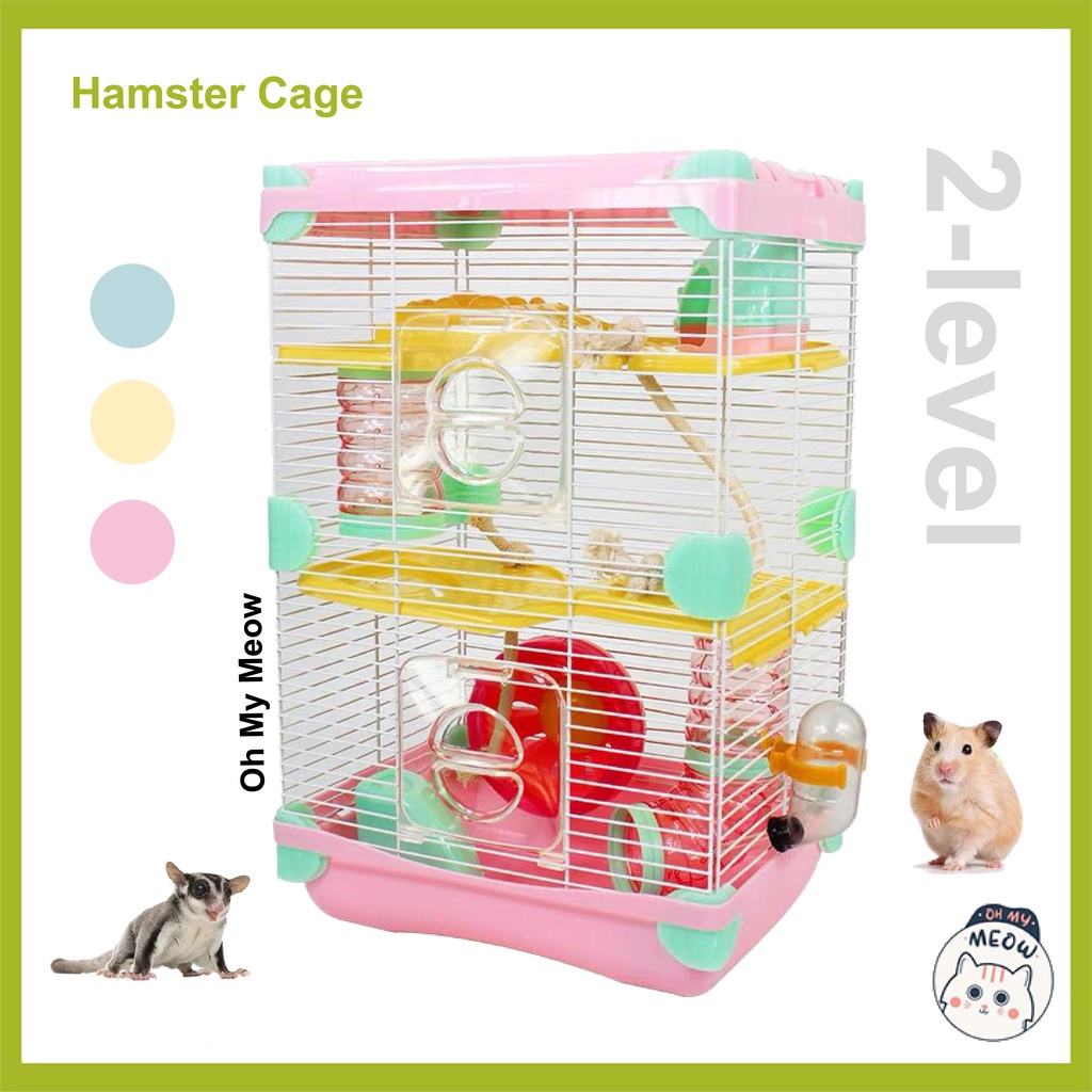 Picture of 2 level Luxury Hamster Cage / Luxury Hamster Cage 2 level Hamster House ...