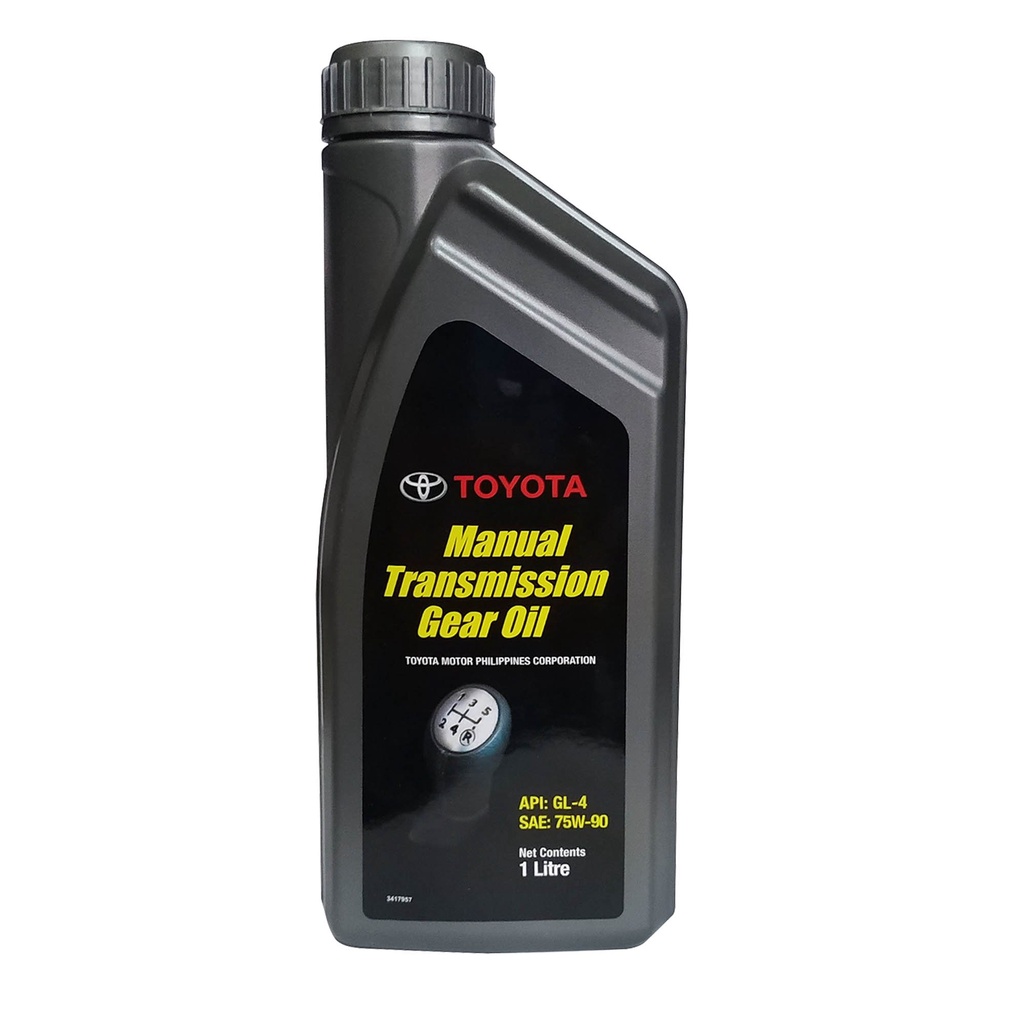 Toyota Manual Transmission Gear Oil 75W90 GL4 1L ( 1 Liter ) Shopee