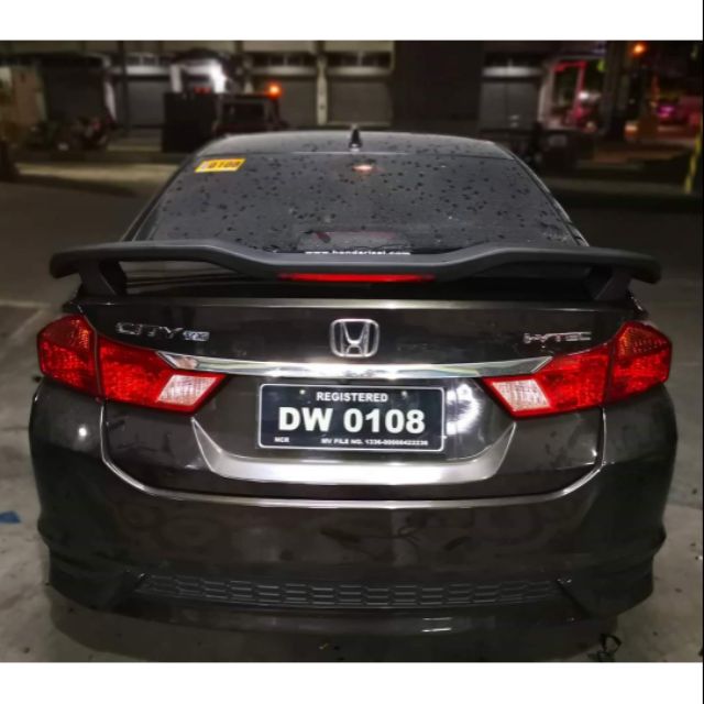 Honda City Modulo Spoiler with Brakelight | Shopee Philippines