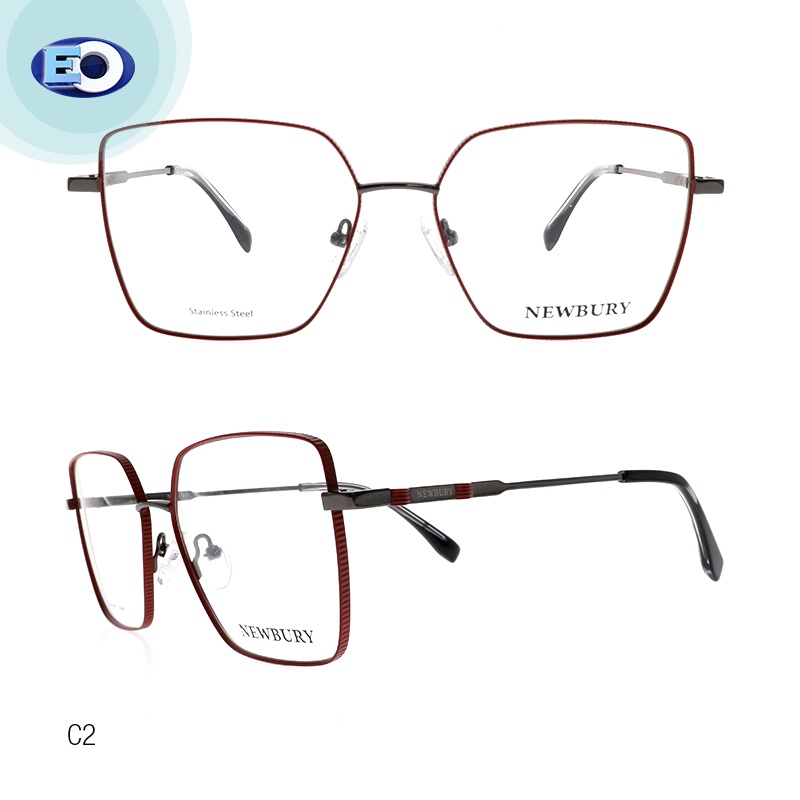 EO Newbury NEW2121 Frame with Free Multicoated Lens / Nongraded Eyeglasses for Men and Women