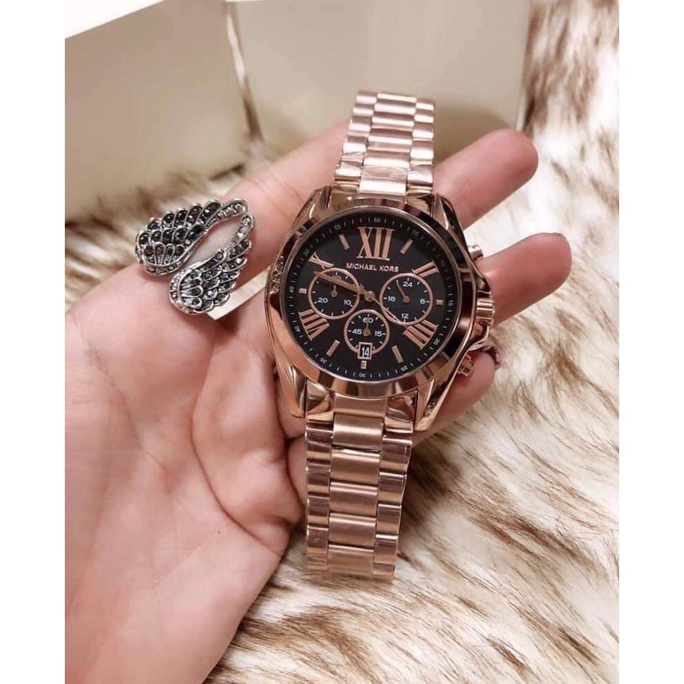 Mk watch rose gold price hot sale