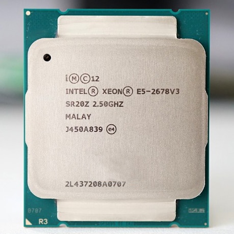 Intel Xeon Processor E5 2678 V3 CPU 2.5G Serve CPU LGA 2011-3 e5-2678 ...