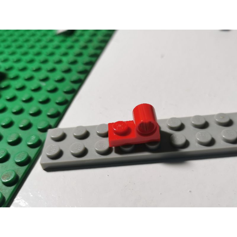 Lego parts red plate modified 1x2 with pin hole on top | Shopee Philippines