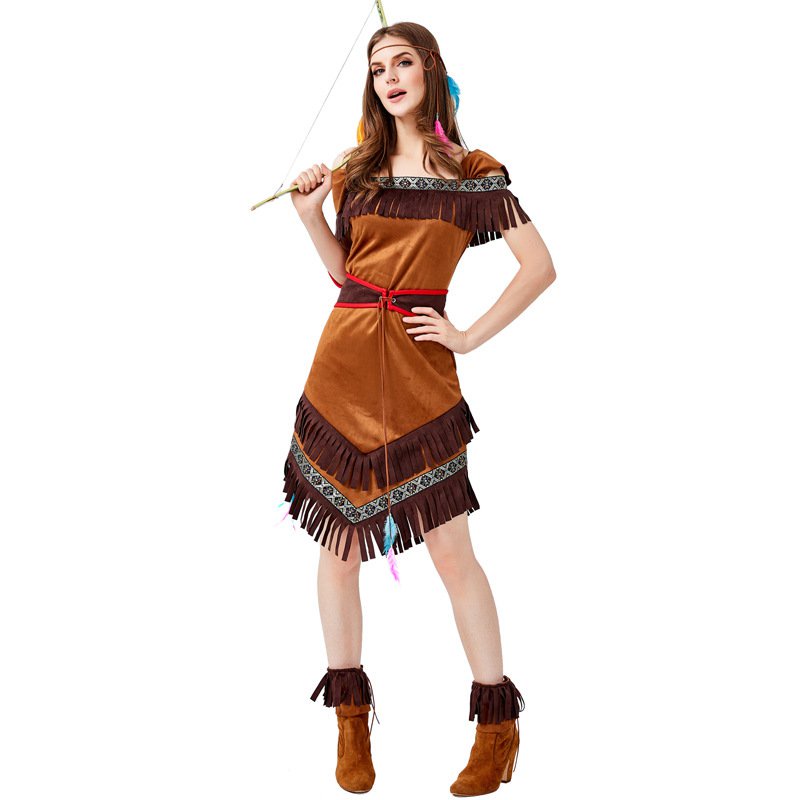 【LL★Same day delivery】Native Indians Princess Goddess of Tribe role