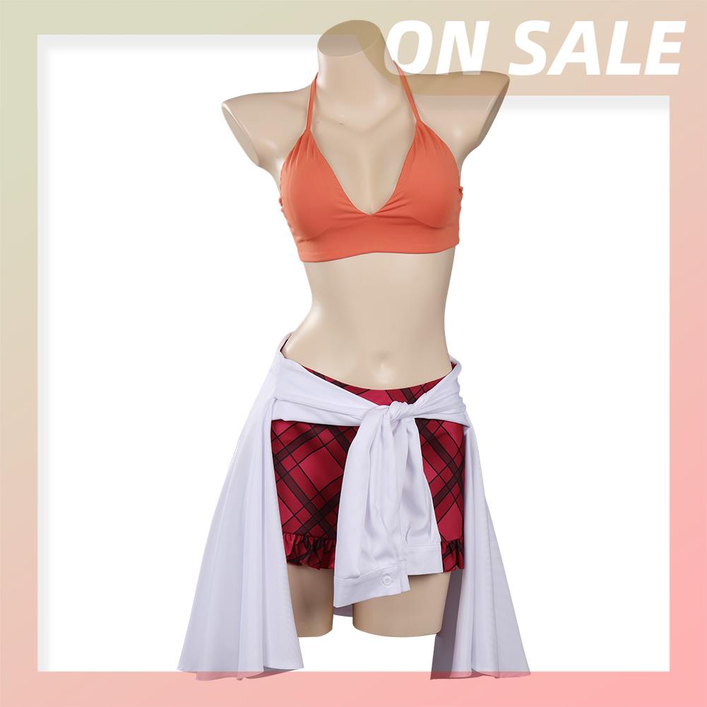 New Store❒✣Anime One Piece Film: Red Nami Cosplay Costume Top Skirt Outfits  Halloween Carnival Suit | Shopee Philippines