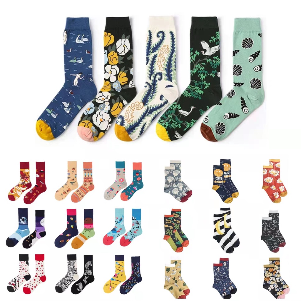 HIgh Quality Fashion Assorted/Random Design Socks for Teens TT29 COD ...