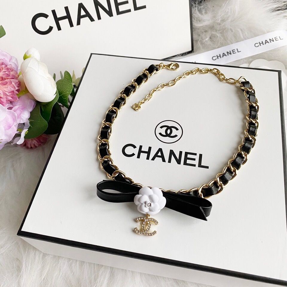 Chanel camellia choker - Gem