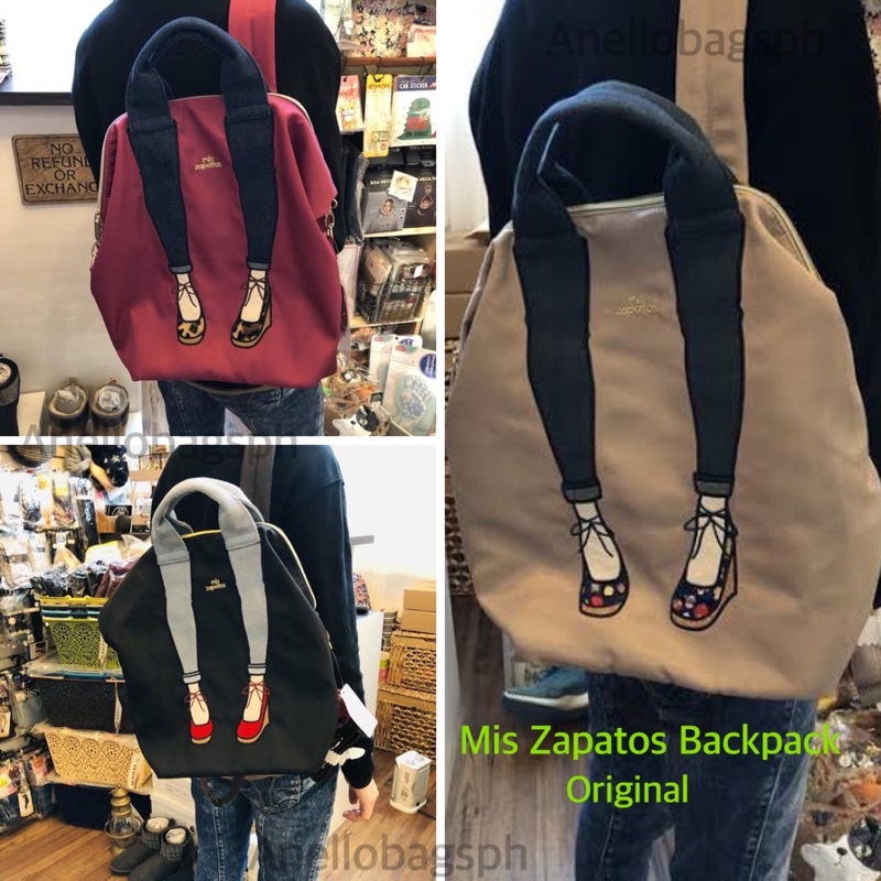 Mis 2025 zapatos backpack