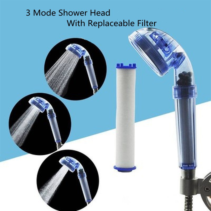 3 Mode Shower Head with Replaceable Filter Refill Shopee Philippines