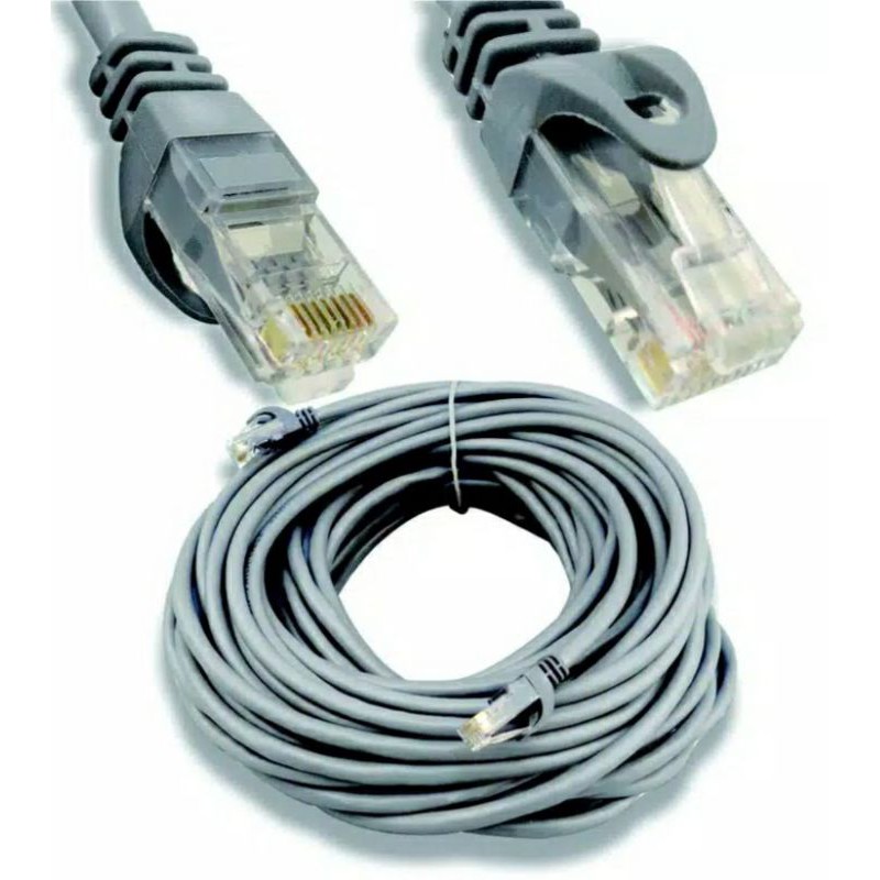Lan Cable 10M UTP CAT5e -Rj45 - Plugboot Ready to Use 10 Meters ...