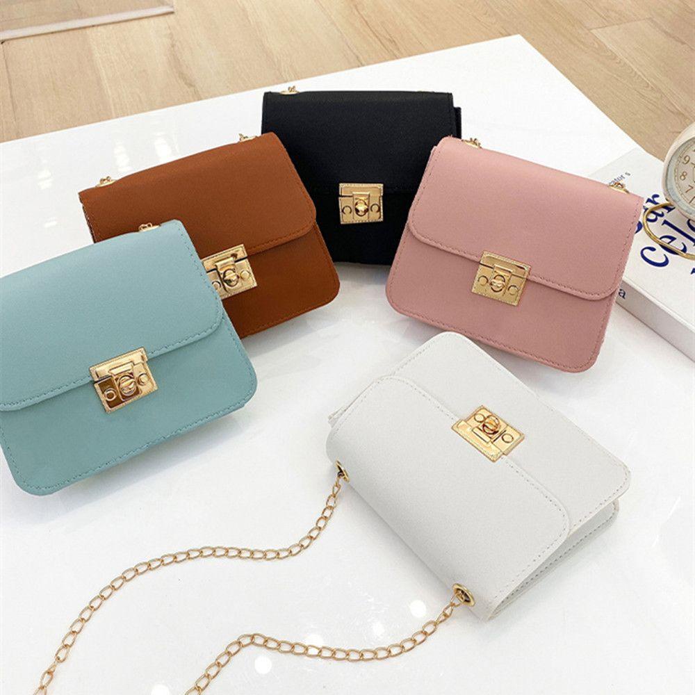 Small PU Leather Sling Bag Casual Shoulder Cross Body Bag Women Girls Handbag Messenger Bag Shopee Philippines