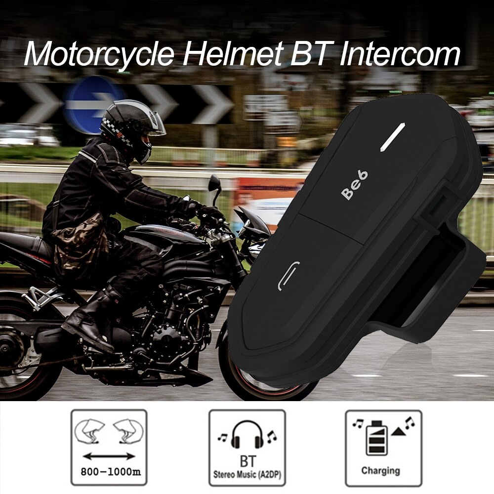 be6 motorcycle helmet interphone Fodsports FX6 Bluetooth Headset, 6 Riders Group Motorcycle Intercom Bluetooth, 1000M Motorbike Communication Systems/Voice Command/Universal Pairing/FM Radio(2 Pack) : Electronics 4GHz Amplifier EJEAS V6 Pro+ Hotsale Motorcycle