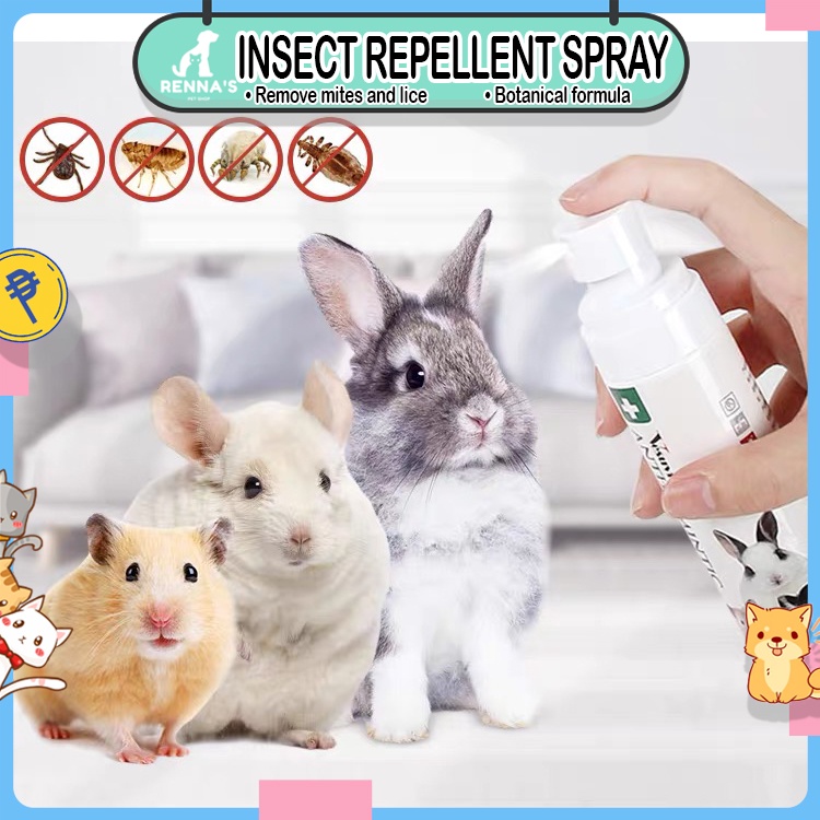 Renna's Hamster Insect Repellent Spray For Hamster Insect Spray Rabbit Spray Hamster Accessories