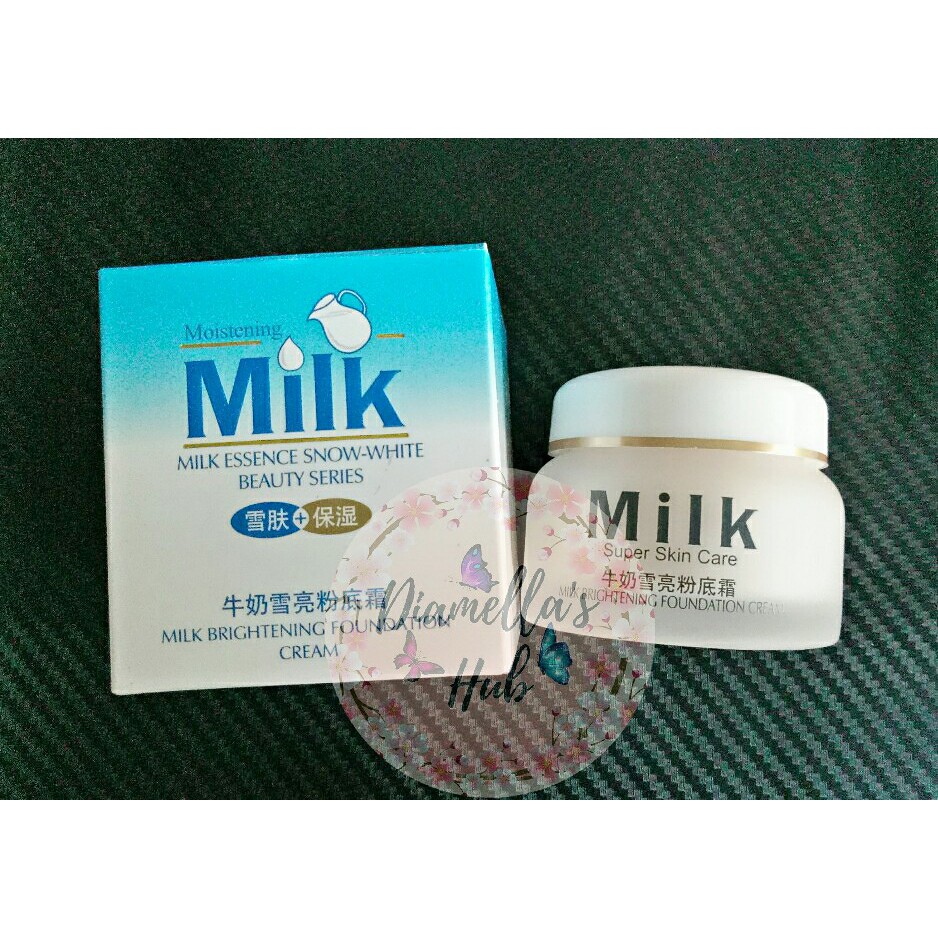 Milk Essence Facial Foundation Cream Shopee Philippines