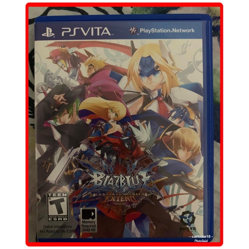 Blazblue continuum shift extend best sale ps vita