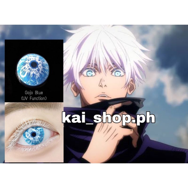 Gojo Satoru Eye contact lens jujutsu kaisen cosplay | Shopee Philippines