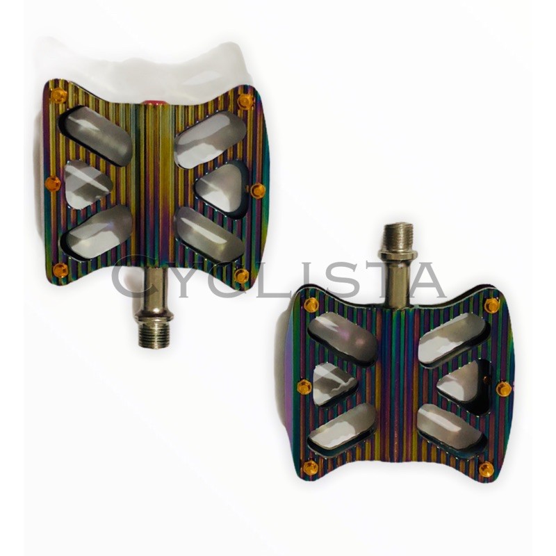 Alloy Oil Slick Pedal for MTB or RB Shopee Philippines