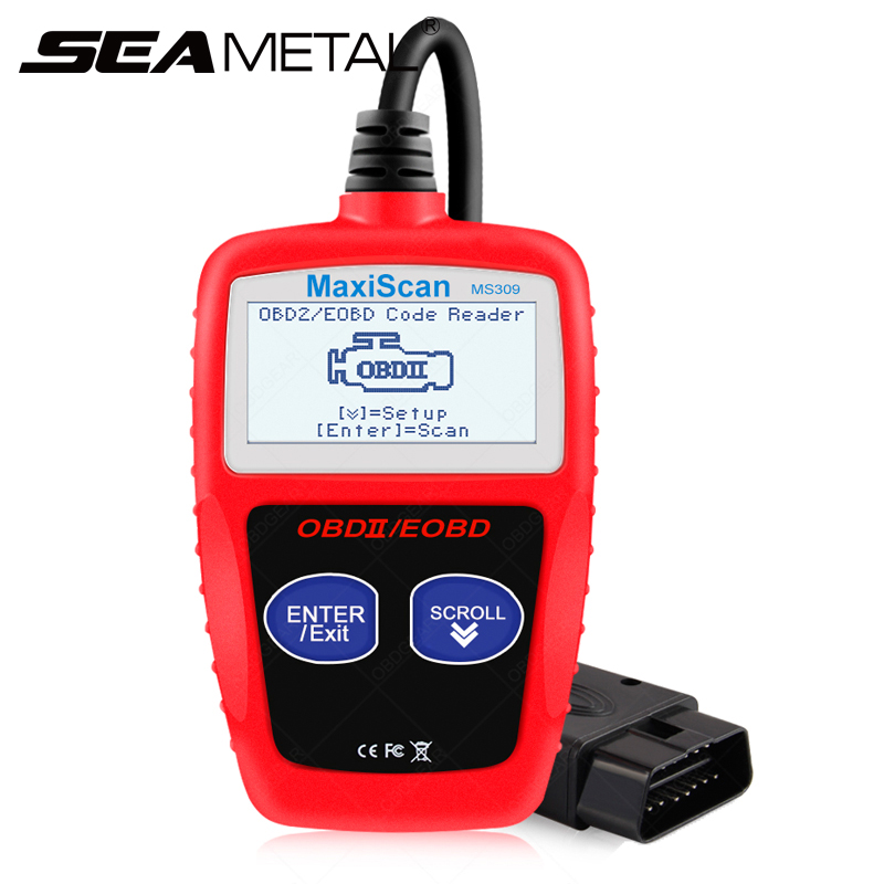 Car OBD2 Scanner for Cars MS309 Code Reader Diagnostic Tool Handheld ...
