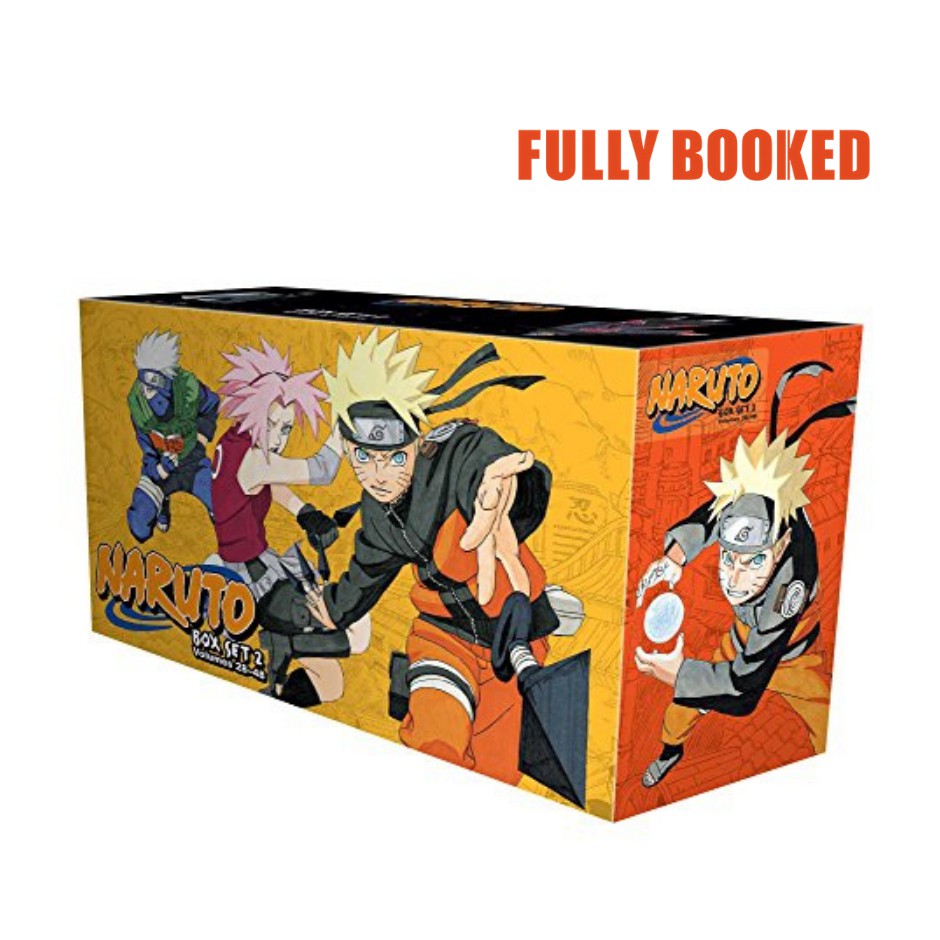 Naruto Box Set Volumes With Premium Paperback By Masashi Kishimoto Shopee Philippines