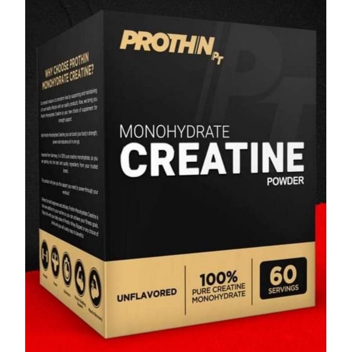 PROTHIN CREATINE MONOHYDRATE 20/30/60 SERVINGS | Shopee Philippines