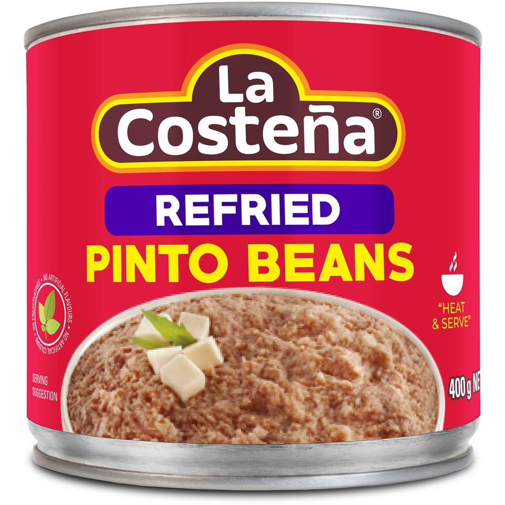 La Costena Refried Pinto Beans 400g Shopee Philippines