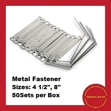 Paper Fasteners Metal 2 AND 8