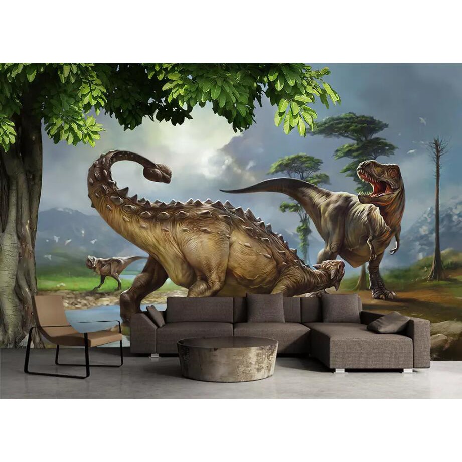 Custom High End Living Room   3D Three Dimensional Dinosaur   27b74bab16f75f37cbac6d63f58f3b7b