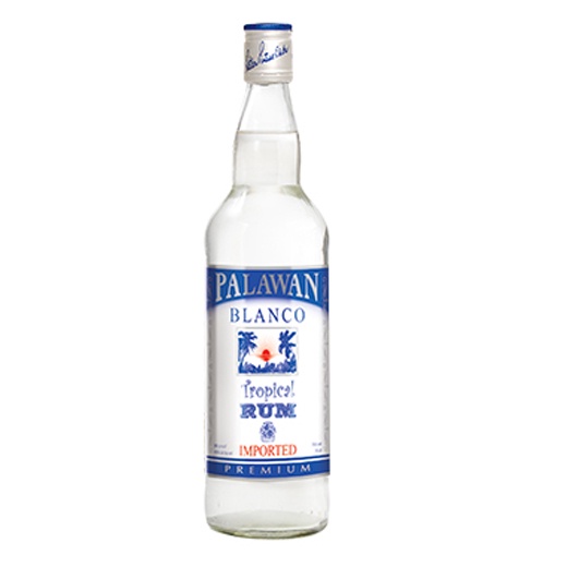Palawan Blanco Premium White Rum 700ml | Shopee Philippines