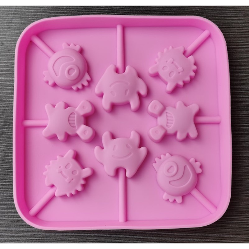 Small Silicone Molder Mini Lollipop Different Mold Cars Safari ...