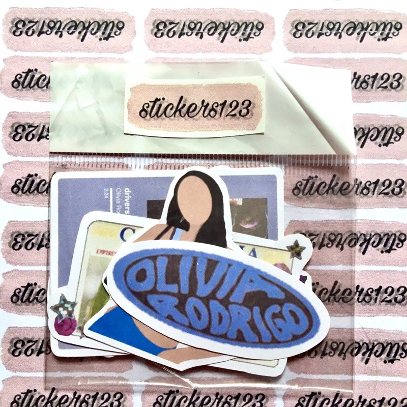 Olivia Rodrigo Sour Stickers | Shopee Philippines