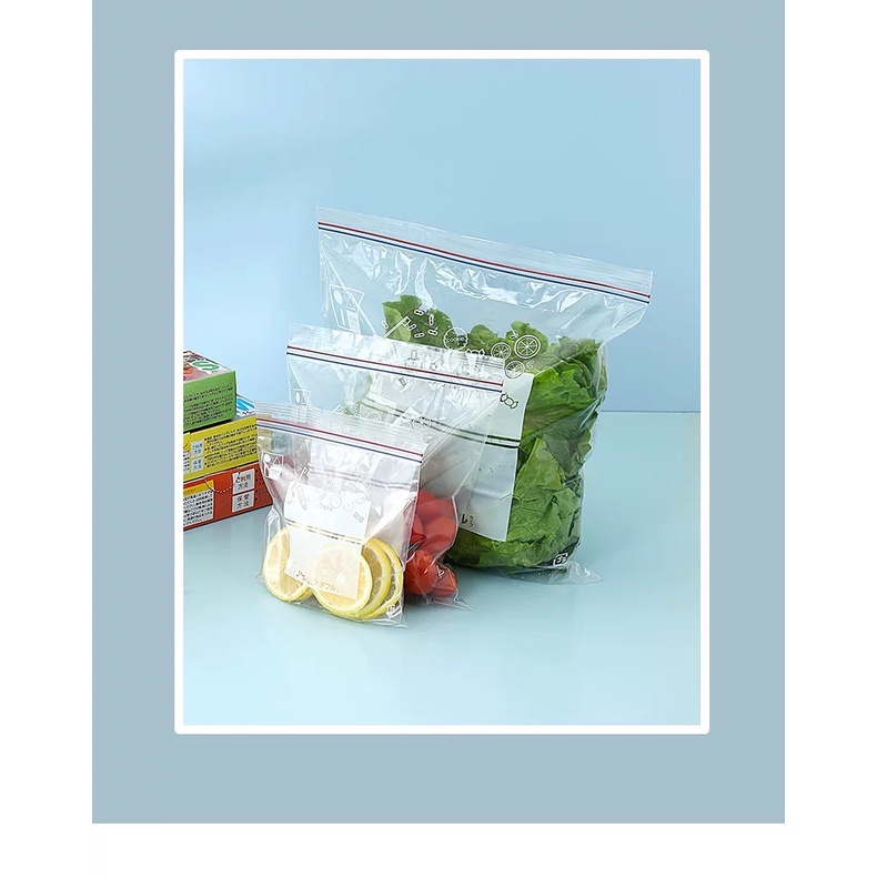 H&L COD1BOX Reusable Fridge Food Storage Bags Zero Waste Ziplock Bag