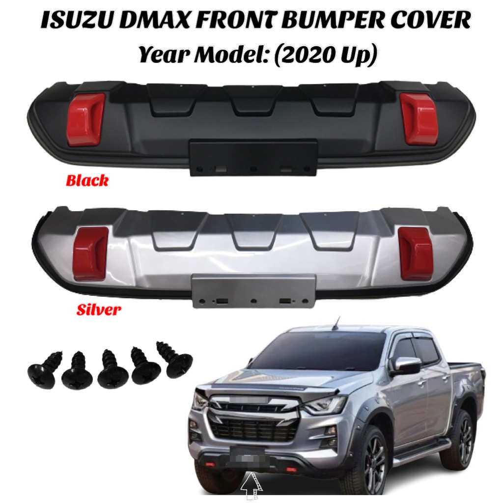CPAO Isuzu Dmax Front Bumper Cover 2020+ Bumper Plate Cover Pickup